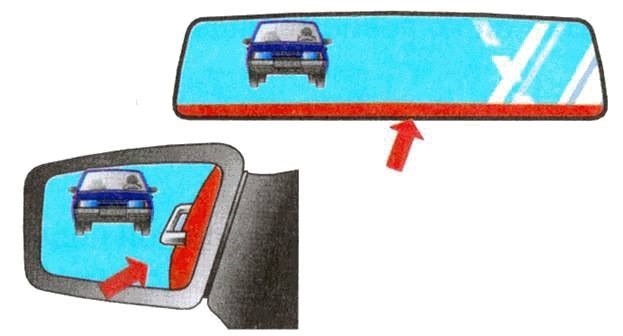 По статистике у 90% водителей зеркала отрегулированы неправильно