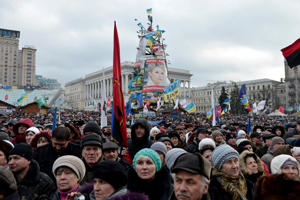 Народное вече. Фото ключевых событий Евромайдана 10-12 января