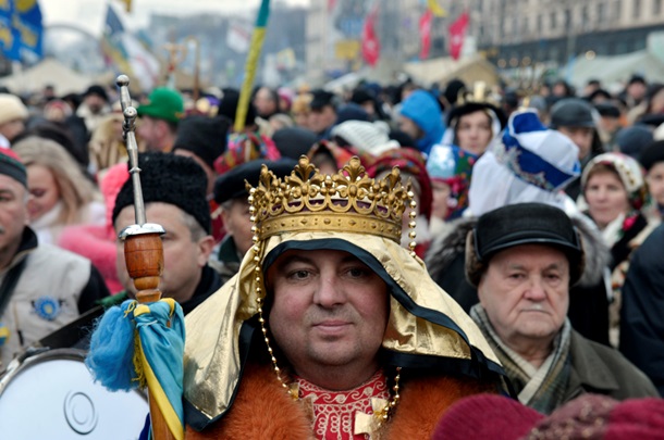 Народное вече. Фото ключевых событий Евромайдана 10-12 января