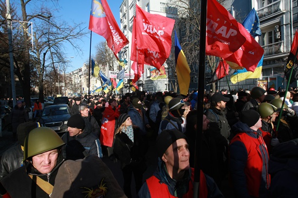 Как на войне. Фотохроники событий в Киеве 18 февраля