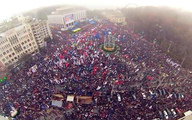 Чтобы никогда не забыть: 60 самых впечатляющих кадров Евромайдана в Киеве. ФОТОрепортаж