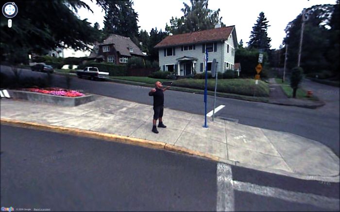 Приколы Google Street View