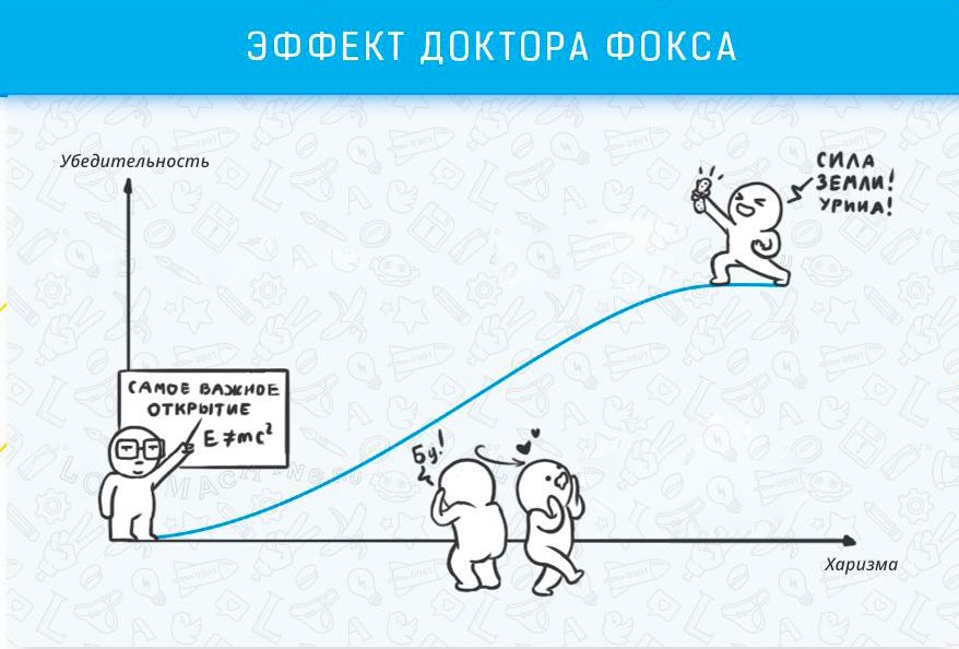 Эффект доктора Фокса - Когнитивные эффекты